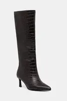 Kožené kozačky Steve Madden Lavan