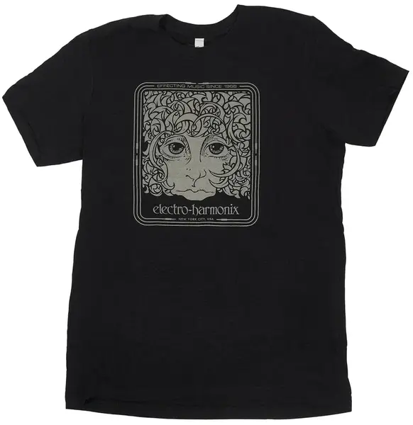 Electro-Harmonix T-Shirt Effecting Music M Black Heather