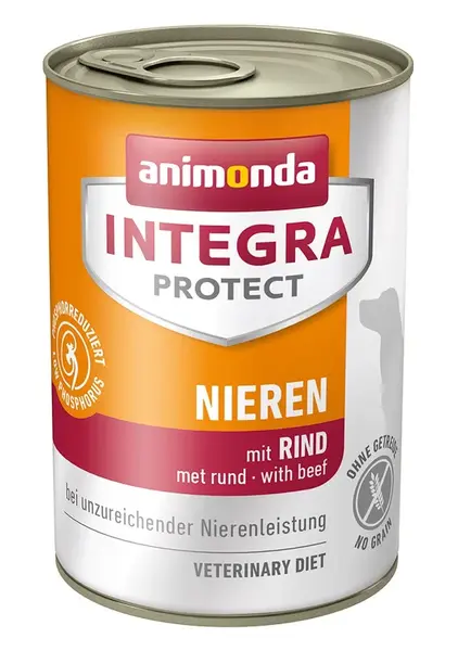 Animonda Integra Protect Nieren konzerva, hovězí 400 g (86404)