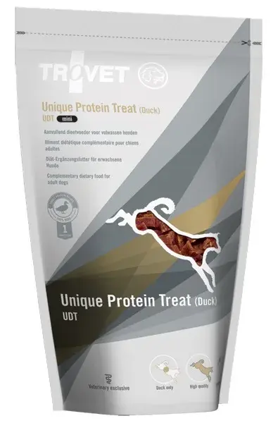 Trovet Unique Protein Treat Dog Mini (UDT) - pamlsky s kachnou 125 g