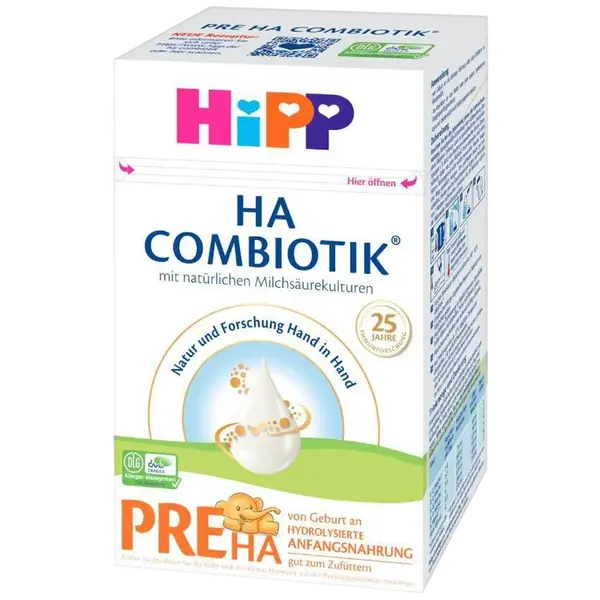 HIPP HA 1 Combiotik® Špeciálna dojčenska výživa od narodenia 600 g