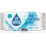 GoWipes Anti-Bacterial Effect D-Panthenol vlhčené čistiace obrúsky s antibakteriálnym účinkom 60 ks