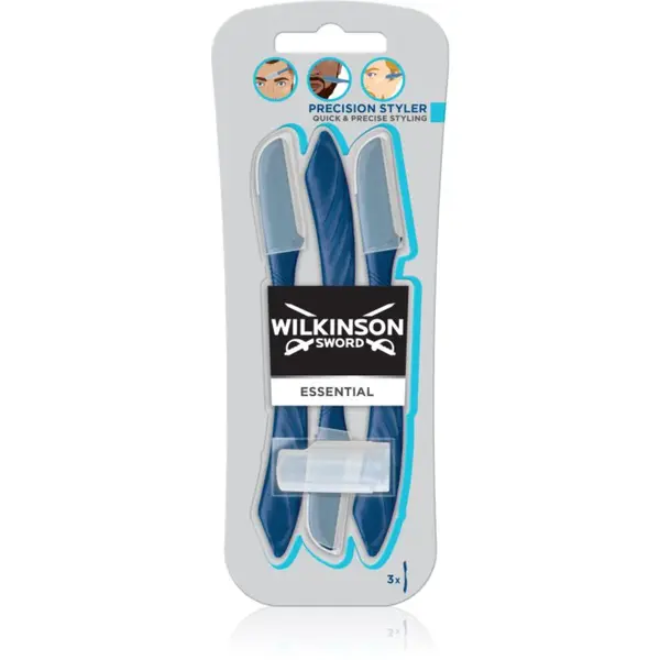 Wilkinson Sword Precision Styler britva na obočie pre mužov 3 ks
