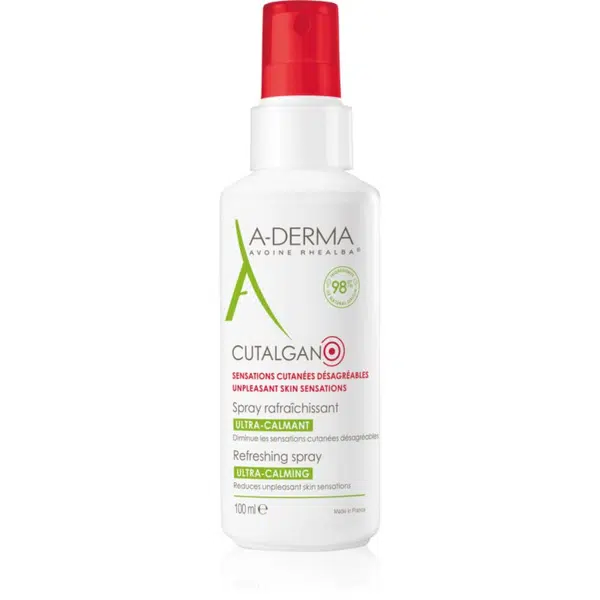 A-Derma Cutalgan Refreshing Spray upokojujúci sprej proti podráždeniu a svrbeniu pokožky 100 ml