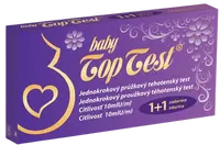 BABY TOP Test tehotenský - prúžok 2 ks