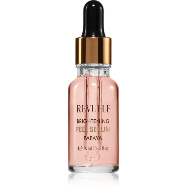 Revuele Brightening Papaya Peel Serum vyhladzujúce exfoliačné sérum pre rozjasnenie pleti 20 ml