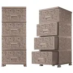 Elegantná plastová komoda MOCCA