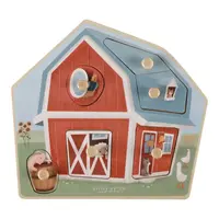 Little Dutch Little Farm Wooden Puzzle puzzle z dreva 12 m+ 1 ks