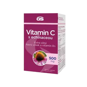 GS Vitamín C s echinaceou 100 tabliet