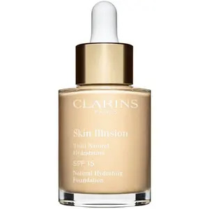 Clarins Skin Illusion Natural Hydrating Foundation rozjasňujúci hydratačný make-up SPF 15 odtieň 100.5W Cream 30 ml