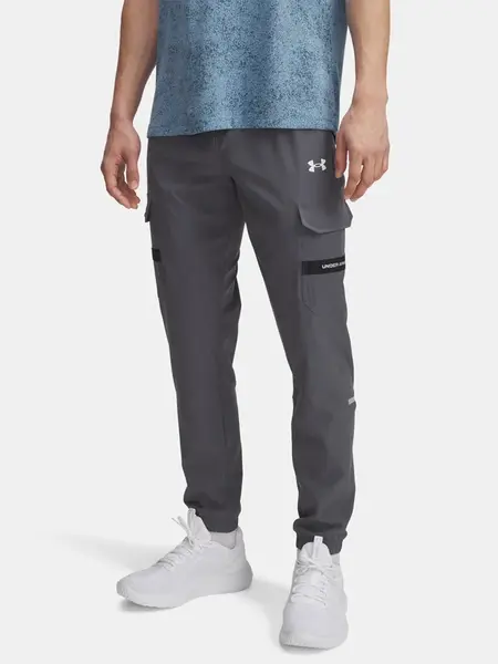 Men's Sports Pants Under Armour UA Tech Utility Woven Pant-GRY - Men's