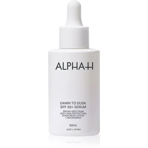 Alpha-H Dawn to Dusk ľahké sérum SPF 50+ 50 ml