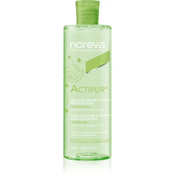 Noreva Actipur Micellar Water Cleanser odličovacia micelárna voda 400 ml