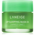 LANEIGE Lip Sleeping Mask nočná regeneračná maska na pery odtieň Apple Lime 20 g