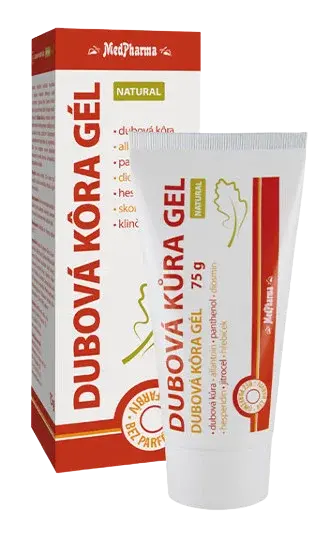 MEDPHARMA Dubová kôra gél Natural 75 g