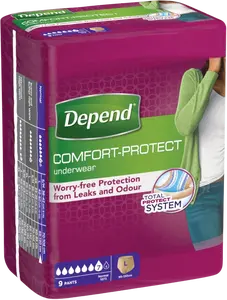 DEPEND Naťahovacie nohavičky ® Normal L pre ženy 9ks