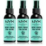 NYX Professional Makeup Makeup Setting Spray Dewy fixačný sprej 3x60 ml