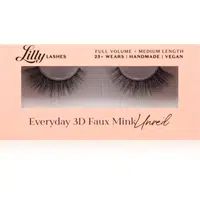 Lilly Lashes Everyday 3D Faux Mink umelé mihalnice typ Unveil 1 pár