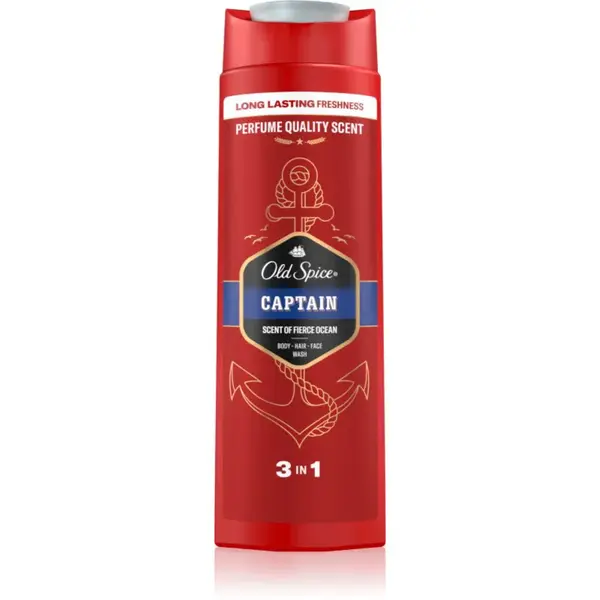 Old Spice Captain sprchový gél 3v1 400 ml