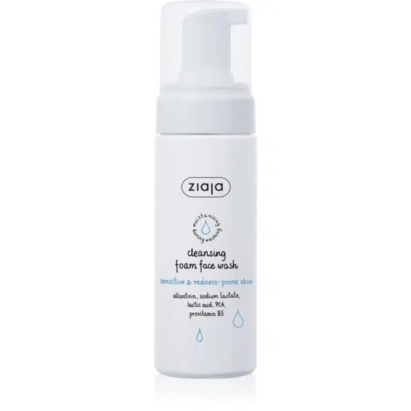 Ziaja Cleansing čistiaca pena  pre citlivú pleť so začervenaním 150 ml