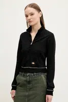 Mikina Dickies dámská, černá barva, hladká, DK0A4Z71BLK1