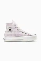 Kecky Converse Chuck Taylor All Star Lift růžová barva, A13663C