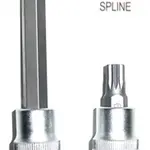 Zástrčná hlavice XZN (Spline), 1/2", velikost M7, délka 55 mm - JONNESWAY S64H4107 Velikost: M16
