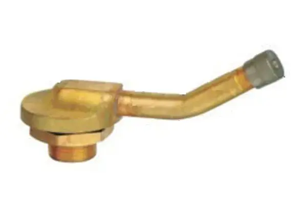 Ferdus Bezdušový ventil V3-20-1 (V-520), délka 36 mm, otvor v disku 9,7 mm, TRUCK a BUS - 1 kus Rozměr: délka 36+29 mm. otvor v disku 20.5 mm