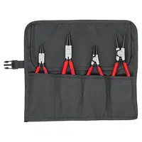 Kleště na vnitřní a vnější pojistné kroužky (ségrovky), sada 4 ks - Knipex 00 19 56 V01