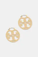 Pozlacené náušnice Tory Burch Miller