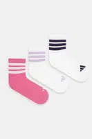 Dětské ponožky adidas Performance 3-pack bílá barva, JW3413