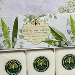 Sada mýdel The English Soap Company Lily Of The Valley 3 x 100 g 3-pack více barev