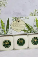 Sada mýdel The English Soap Company Lily Of The Valley 3 x 100 g 3-pack