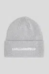 Čepice Karl Lagerfeld šedá barva, A3W33143