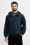 Bunda Pepe Jeans tmavomodrá barva, přechodná, PM403166