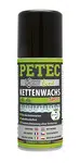 Vosk na dlouhodobé mazání řetězů, sprej 100 ml - Petec