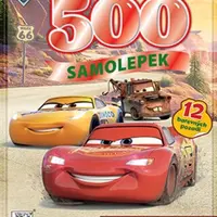 500 samolepek - Auta