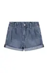 Dětské riflové kraťasy Levi's PLEAT PAPER BAG SHORT
