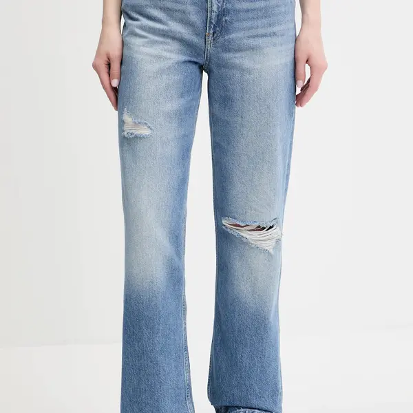 Džíny Tommy Jeans dámské, high waist, DW0DW21278