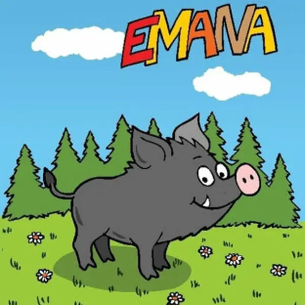 Maléry divokého prasátka Emana - Roman Nováček