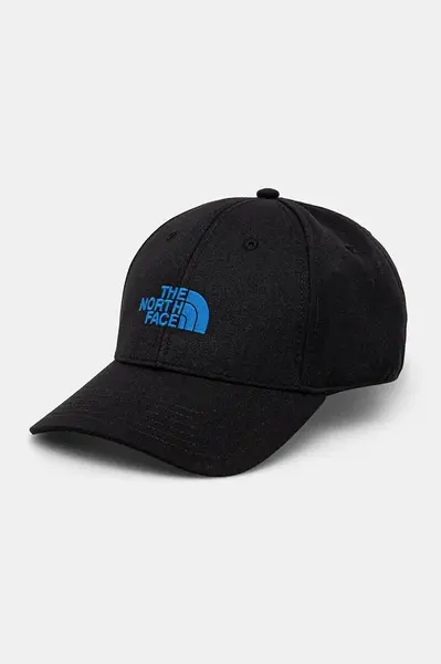Kšiltovka The North Face Recycled 66 Classic Hat černá barva, s aplikací, NF0A4VSV1S91