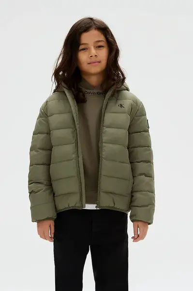 Péřová bunda Calvin Klein Jeans