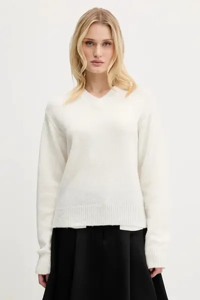 Vlněný svetr HUGO Solanu