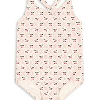 Plavky Konges Sløjd MERLE SWIMSUIT GRS růžová barva, KS103346