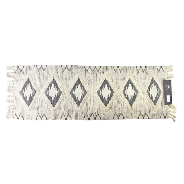 Koberec Affek Design Boho 60 x 180 cm šedá barva