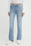 Džíny Versace Jeans Couture dámské, modrá barva, 78HAB5D8 DW009L01