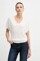 Tričko United Colors of Benetton dámské, bílá barva, 103VD402U