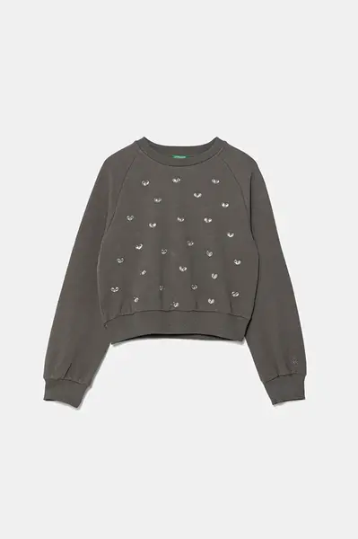 Dětská bavlněná mikina United Colors of Benetton