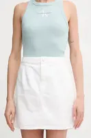 Džínová sukně Calvin Klein Jeans