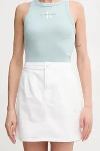 Džínová sukně Calvin Klein Jeans